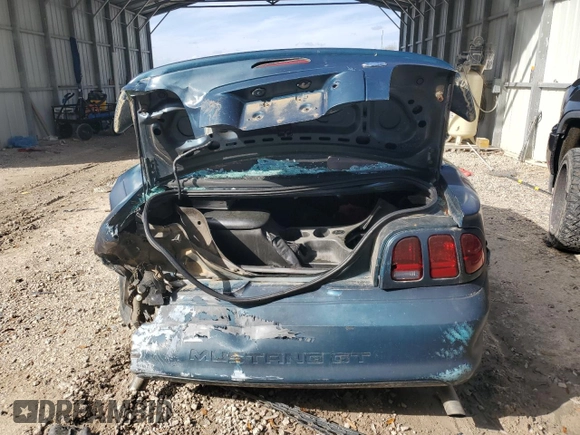 1996 Ford Mustang GT with VIN 1FALP42X2TF137071, listed as a Copart auction lot 49165945 with Not provided miles and Non repairable. Bid and sale history available at DreamBid. Image 6.