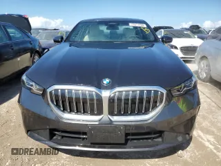 2024 BMW 5 Series 530i with VIN WBA43FJ09RCP87467, listed as a Copart auction lot 77611704 with 0 mi miles and Non Repairable. Bid and sale history available at carsss.com. Image 5.