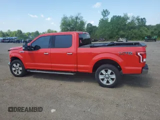 2016 Ford F-150 XLT with VIN 1FTFW1EF6GKF36428, listed as a Copart auction lot 62165295 with 183,424 mi miles and Salvage title. Bid and sale history available at DreamBid. Image 2.