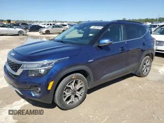 2022 Kia Seltos EX z VIN KNDERCAA1N7237521, wystawiony jako Copart lot #48070515 z przebiegiem 37 649 mil mil oraz Szkoda całkowita • Salvage title. Historia ofert i sprzedaży dostępna na DreamBid. Obrazek 1.