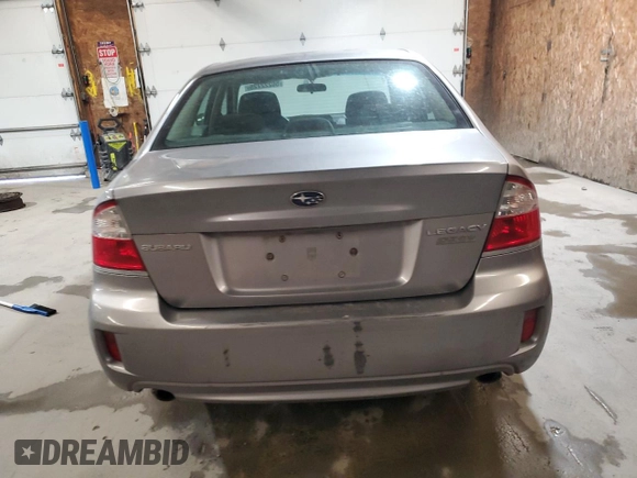 2008 Subaru Legacy with VIN 4S3BL616786218533, listed as a Copart auction lot 50222725 with 198,389 mi miles and Salvage title. Bid and sale history available at DreamBid. Image 6.