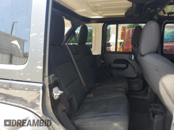 2021 Jeep Wrangler Unlimited Sport S с VIN 1C4HJXDG4MW532158, выставлен на аукционе Copart как лот 57533055 с пробегом 79 513 миль миль и Чистый • Clean title. История ставок и продаж доступна на DreamBid. Изображение 11.