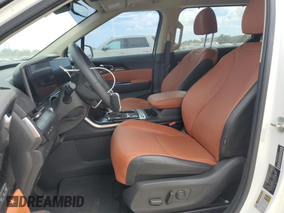 2023 Kia Carnival SX with VIN KNDNE5H35P6222267, listed as a Copart auction lot 45016015 with 45,810 mi miles and Non Repairable. Bid and sale history available at carsss.com. Image 7.