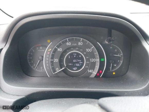 2015 Honda CR-V EX with VIN 2HKRM3H5XFH551707, listed as a IAAI auction lot 41407718 with 165,744 mi miles. Bid and sale history available at carsss.com. Image 7.
