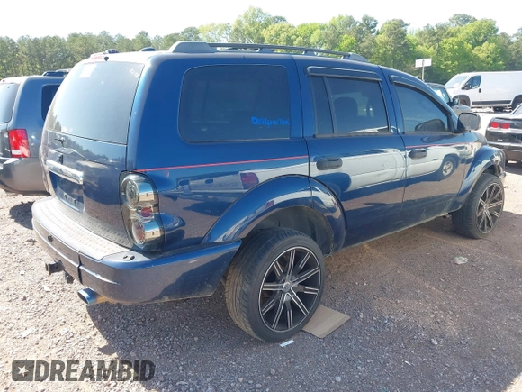 2005 Dodge Durango Limited with VIN 1D8HB58D05F622332, listed as a IAAI auction lot 42007118 with 318,228 mi miles and . Bid and sale history available at DreamBid. Image 4.