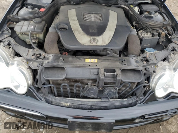 2007 Mercedes-Benz C 280 Luxury with VIN WDBRF92H37F932177, listed as a Copart auction lot 51759975 with 164,825 mi miles and Salvage title. Bid and sale history available at DreamBid. Image 11.