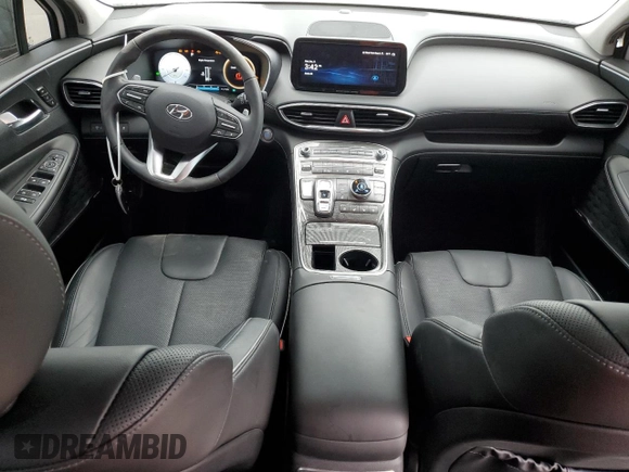 2023 Hyundai Santa Fe Hybrid Limited with VIN 5NMS5DA10PH022423, listed as a Copart auction lot 84305914 with 19,615 mi miles and Non Repairable. Bid and sale history available at carsss.com. Image 8.