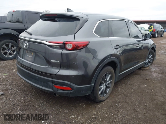 2021 Mazda CX-9 Touring with VIN JM3TCBCY1M0530928, listed as a IAAI auction lot 41555908 with 78,253 mi miles. Bid and sale history available at carsss.com. Image 4.