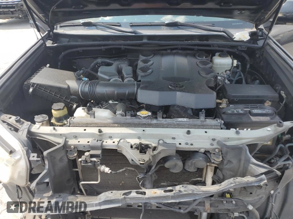 2011 Toyota 4Runner SR5 with VIN JTEZU5JR1B5015341, listed as a Copart auction lot 63590305 with 192,795 mi miles and Salvage title. Bid and sale history available at DreamBid. Image 12.