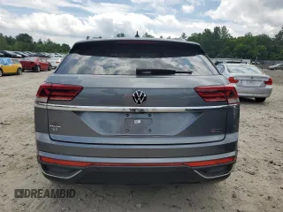 2020 Volkswagen Atlas SE with VIN 1V26C2CA7LC203051, listed as a Copart auction lot 62683655 with 57,454 mi miles and Non repairable. Bid and sale history available at DreamBid. Image 6.