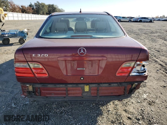 2001 Mercedes-Benz E-Class with VIN WDBJF65JX1B303735, listed as a Copart auction lot 78671914 with 116,290 mi miles and Salvage Title. Bid and sale history available at carsss.com. Image 6.
