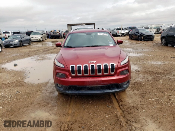 2017 Jeep Cherokee Latitude with VIN 1C4PJLCB8HW548492, listed as a Copart auction lot 59744875 with 154,169 mi miles and Clean title. Bid and sale history available at DreamBid. Image 5.