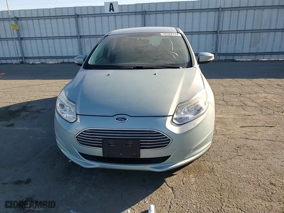 2014 Ford Focus Electric with VIN 1FADP3R43EL319540, listed as a Copart auction lot 76394114 with 75,207 mi miles and Salvage Title. Bid and sale history available at carsss.com. Image 11.