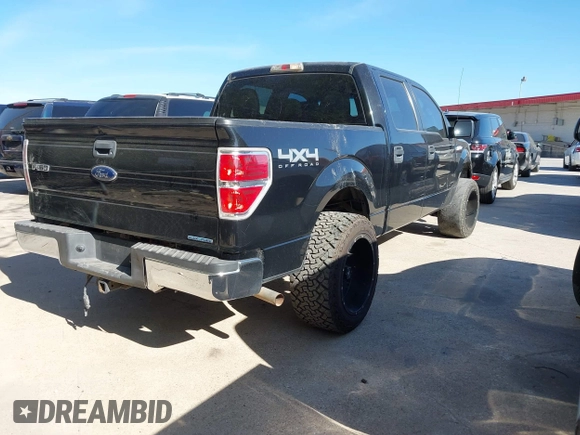 2012 Ford F-150 XL with VIN 1FTEW1CM6CKD93956, listed as a IAAI auction lot 41871235 with 129,196 mi miles. Bid and sale history available at carsss.com. Image 4.