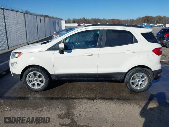 2019 Ford EcoSport SE with VIN MAJ3S2GE2KC252246, listed as a IAAI auction lot 40871864 with 54,329 mi miles and . Bid and sale history available at DreamBid. Image 14.