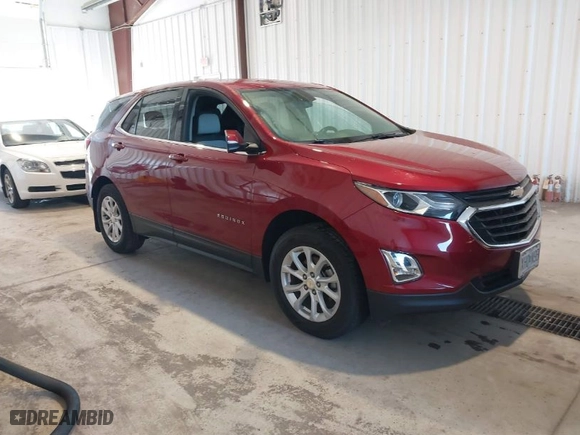 2018 Chevrolet Equinox LT with VIN 2GNAXSEV4J6337500, listed as a IAAI auction lot 41812379 with 54,726 mi miles. Bid and sale history available at carsss.com. Image 1.