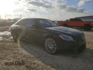 2018 Mercedes-Benz S S 560 with VIN WDDUG8GB5JA345786, listed as a Copart auction lot 48337875 with 108,723 mi miles and Salvage Title. Bid and sale history available at carsss.com. Image 4.