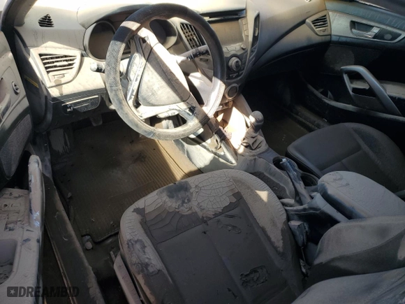 2016 Hyundai Veloster with VIN KMHTC6AD7GU280426, listed as a Copart auction lot 77609894 with 0 mi miles and Salvage Title. Bid and sale history available at carsss.com. Image 8.