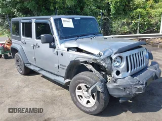 2016 Jeep Wrangler Unlimited Sport RHD with VIN 1C4BJWKG2GL340536, listed as a IAAI auction lot 42216451 with 179,117 mi miles and . Bid and sale history available at DreamBid. Image 1.