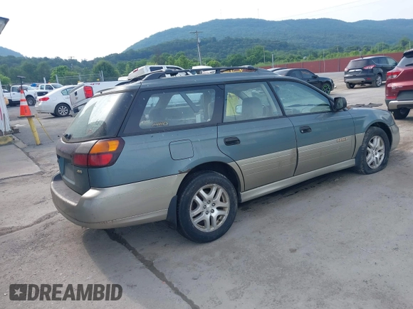 2002 Subaru Legacy Outback with VIN 4S3BH665227646139, listed as a IAAI auction lot 42687222 with 146,623 mi miles and . Bid and sale history available at DreamBid. Image 4.