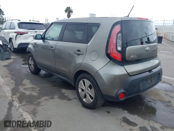 2015 Kia Soul with VIN KNDJN2A20F7125887, listed as a IAAI auction lot 42107735 with 151,537 mi miles and . Bid and sale history available at DreamBid. Image 3.