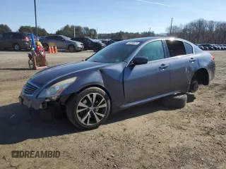 2012 Infiniti G37 x with VIN JN1CV6AR8CM678123, listed as a Copart auction lot 48749675 with Not Provided miles and Salvage Title. Bid and sale history available at carsss.com. Image 1.