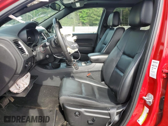 2019 Dodge Durango GT Plus with VIN 1C4RDJDG2KC633772, listed as a Copart auction lot 56954625 with 76,799 mi miles and Salvage title. Bid and sale history available at DreamBid. Image 7.