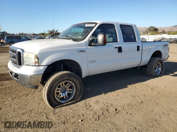 2006 Ford Super Duty F-250 XL with VIN 1FTSW21P86EA35864, listed as a Copart auction lot 76004844 with 173,753 mi miles and Salvage Title. Bid and sale history available at carsss.com. Image 1.