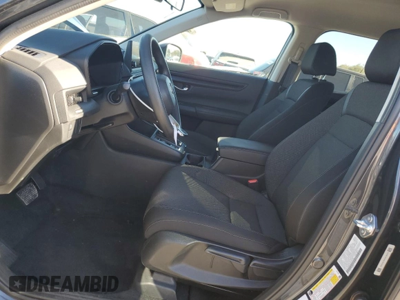 2025 Honda CR-V LX with VIN 5J6RS3H22SL002398, listed as a Copart auction lot 86980104 with 7,131 mi miles and Salvage Title. Bid and sale history available at DreamBid. Image 7.