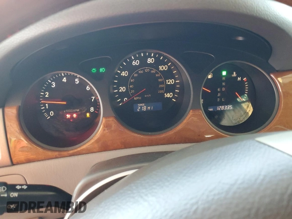 2005 Lexus ES 350 with VIN JTHBA30G155119639, listed as a Copart auction lot 48170005 with 128,335 mi miles and Salvage title. Bid and sale history available at DreamBid. Image 9.