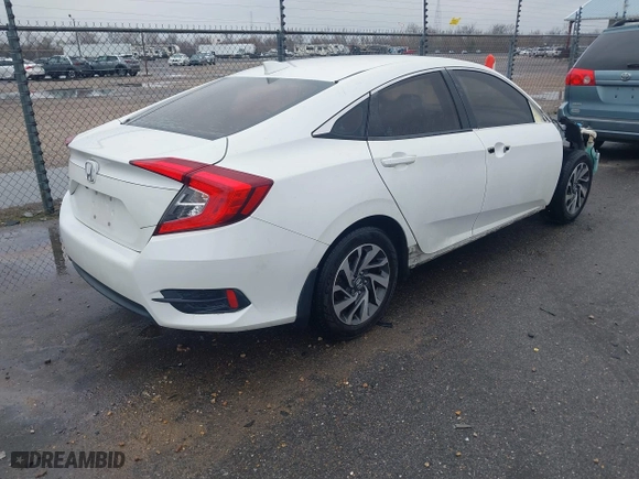 2017 Honda Civic Sedan EX with VIN 19XFC2F75HE080691, listed as a IAAI auction lot 41609896 with 79,648 mi miles. Bid and sale history available at carsss.com. Image 4.