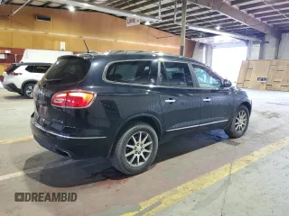 2017 Buick Enclave Leather with VIN 5GAKVBKD7HJ117975, listed as a Copart auction lot 54168815 with 126,300 mi miles and Salvage Title. Bid and sale history available at DreamBid. Image 3.
