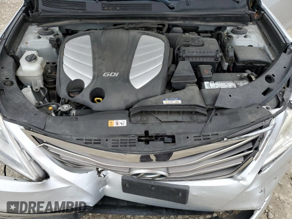 2015 Hyundai Azera with VIN KMHFG4JG9FA469367, listed as a Copart auction lot 61413525 with 136,608 mi miles and Salvage title. Bid and sale history available at DreamBid. Image 11.