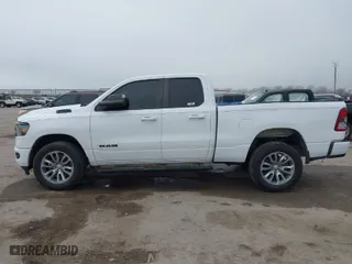 2021 Ram 1500 Big Horn with VIN 1C6SRFBT7MN834324, listed as a IAAI auction lot 41509753 with 120,321 mi miles. Bid and sale history available at carsss.com. Image 14.