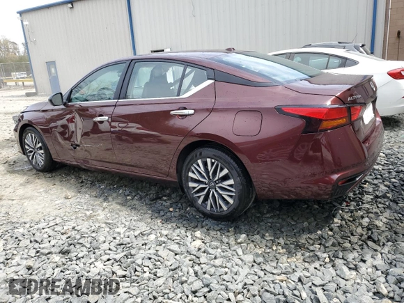 2025 Nissan Altima SV with VIN 1N4BL4DV9SN310365, listed as a Copart auction lot 52677915 with 12,080 mi miles and Salvage Title. Bid and sale history available at carsss.com. Image 2.