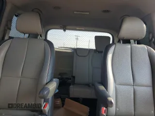 2015 Kia Sedona SX with VIN KNDMC5C10F6047335, listed as a Copart auction lot 66235414 with 154,460 mi miles and Salvage Title. Bid and sale history available at carsss.com. Image 10.
