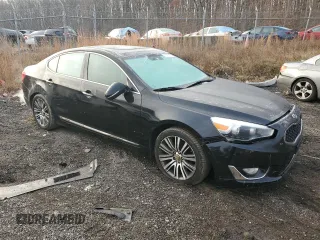 2015 Kia Cadenza Premium with VIN KNALN4D79F5176924, listed as a Copart auction lot 86271164 with 121,286 mi miles and Clean Title. Bid and sale history available at carsss.com. Image 4.