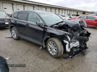 2025 Honda CR-V EX-L with VIN 2HKRS4H76SH418594, listed as a Copart auction lot 85235794 with 3,395 mi miles and Salvage Title. Bid and sale history available at DreamBid. Image 4.