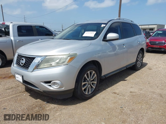 2014 Nissan Pathfinder Platinum с VIN 5N1AR2MNDECU09831, выставлен на аукционе IAAI как лот 42515851 с пробегом 109 400 миль миль и . История ставок и продаж доступна на DreamBid. Изображение 2.