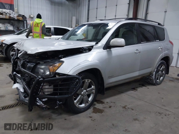 2008 Toyota RAV4 Sport with VIN JTMBK32V285047879, listed as a IAAI auction lot 41493882 with 229,642 mi miles. Bid and sale history available at carsss.com. Image 2.
