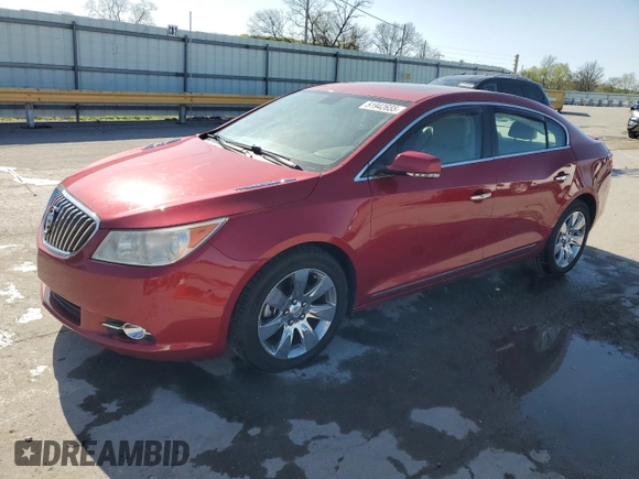 2013 Buick LaCrosse Premium 1 with VIN 1G4GF5E31DF325784, listed as a Copart auction lot 51942655 with 147,743 mi miles and Salvage title. Bid and sale history available at DreamBid. Image 1.