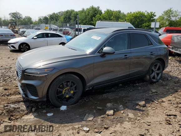 2024 Genesis GV70 Sport with VIN 5NMMCDTC4RH016527, listed as a Copart auction lot 59707955 with 16,545 mi miles and Salvage title. Bid and sale history available at DreamBid. Image 1.