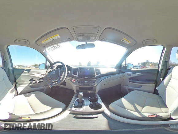 2017 Honda Pilot EX with VIN 5FNYF6H38HB054680, listed as a Copart auction lot 45133725 with 103,764 mi miles and Salvage Title. Bid and sale history available at DreamBid. Image 14.