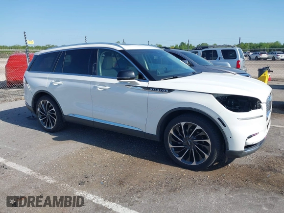 2023 Lincoln Aviator Reserve with VIN 5LM5J7WC8PGL07326, listed as a IAAI auction lot 41995352 with 42,174 mi miles and . Bid and sale history available at DreamBid. Image 13.