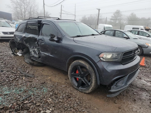 2014 Dodge Durango Limited with VIN 1C4SDJDTXEC378128, listed as a Copart auction lot 84163664 with 132,131 mi miles and Salvage Title. Bid and sale history available at carsss.com. Image 4.