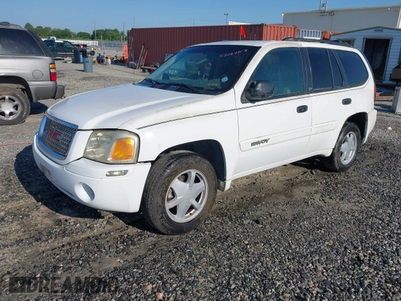 2003 GMC Envoy SLE z VIN 1GKDS13S732151378, wystawiony jako IAAI lot #42264018 z przebiegiem 213 523 mil mil oraz . Historia ofert i sprzedaży dostępna na DreamBid. Obrazek 2.