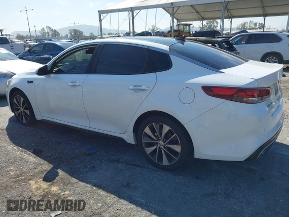 2016 Kia Optima SX Turbo with VIN 5XXGW4L26GG021378, listed as a IAAI auction lot 41852249 with 98,239 mi miles and . Bid and sale history available at carsss.com. Image 3.