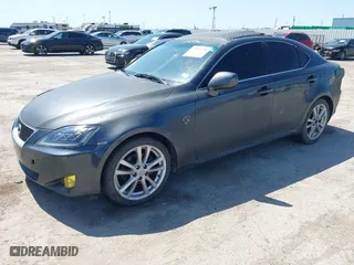 2006 Lexus IS 250 Manual with VIN JTHBK262X62003507, listed as a IAAI auction lot 42001330 with 168,617 mi miles. Bid and sale history available at carsss.com. Image 2.