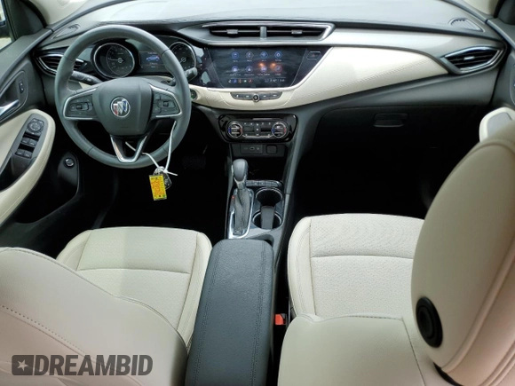 2021 Buick Encore GX Select with VIN KL4MMDS26MB170752, listed as a Copart auction lot 58847145 with 26,631 mi miles and Salvage title. Bid and sale history available at DreamBid. Image 8.