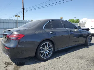 2023 Mercedes-Benz E-Class E 350 with VIN W1KZF8DB6PB103234, listed as a Copart auction lot 63723184 with 21,653 mi miles and Salvage Title. Bid and sale history available at carsss.com. Image 3.